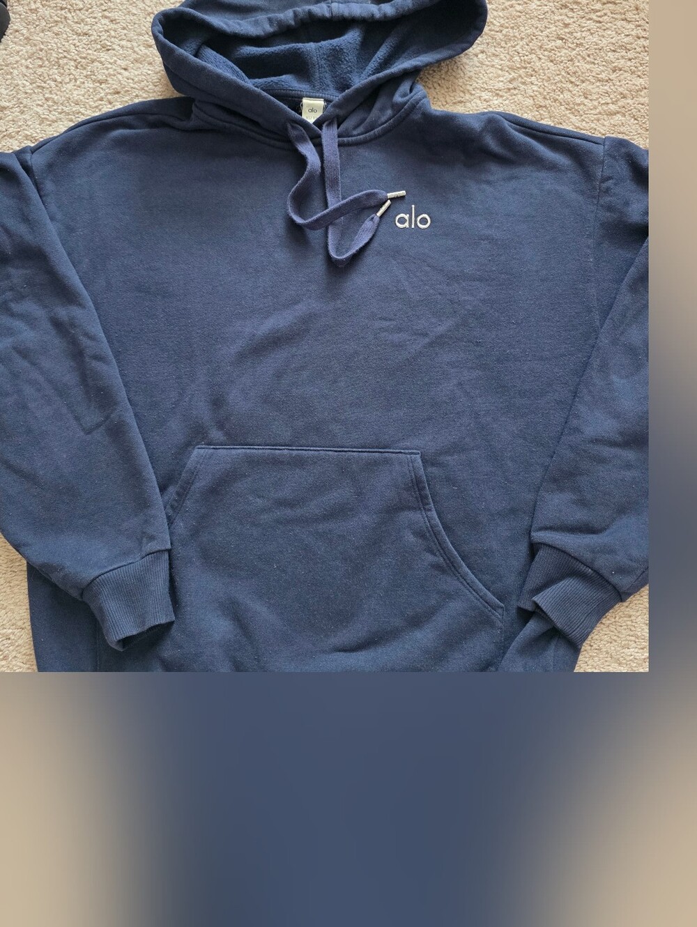 Alo Yoga Accolade Hoodie in Navy XS